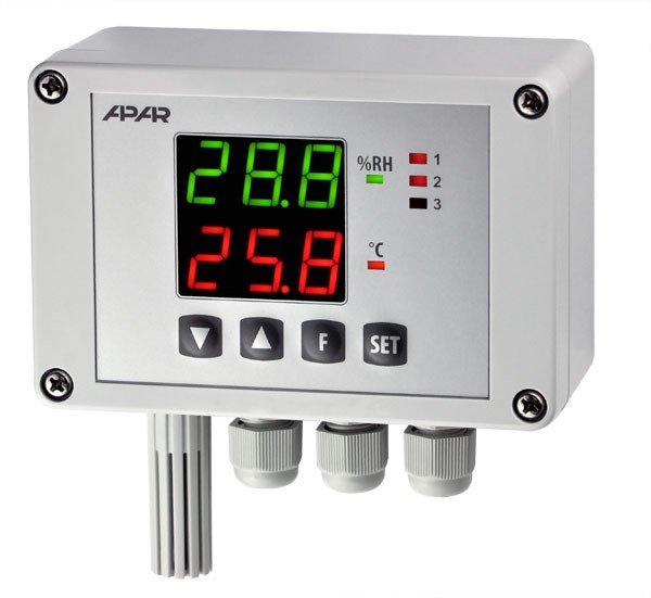 کنترلر دما و رطوبت مدل AR247 کنترلر دما و رطوبت مدل AR247