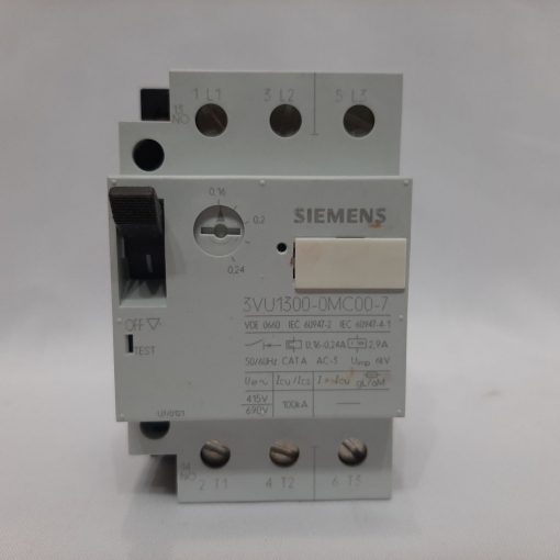 فروش کلید حرارتی 3VU1300 توان 0/16 تا 0/24 آمپر زیمنس اصل آلمان